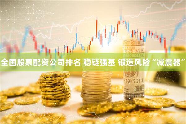 全国股票配资公司排名 稳链强基 锻造风险“减震器”